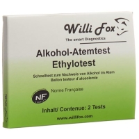 WILLI FOX ALKOHOLTESTER WILLI FOX ALKOHOLTESTER