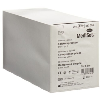 MediSet Faltkompressen Typ 17 8-fach 5x5см 90x 3 штуки
