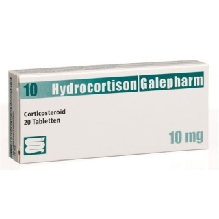 Hydrocortison Galepharm 10 mg 20 tablets