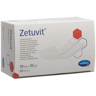 Zetuvit Absorptionsverband 10x10см 30 штук