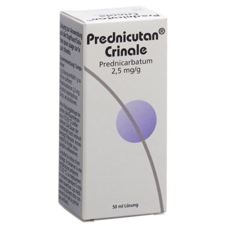 Prednicutan Crinale 2.5 mg/g 50 ml