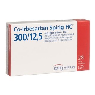 CO Irbesartan Spirig 300/12.5 mg 28 filmtablets