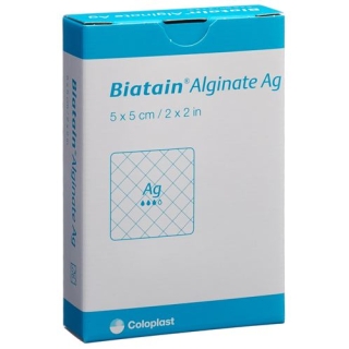 Biatain Alginate Ag 5x5см 10 штук