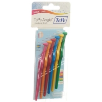 TePe Angle Interdentalbursten Mixed Pack 6 штук