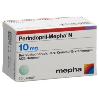 Периндоприл Мефа Н 10 мг 30 таблеток покрытых оболочкой Периндоприл Мефа Н 10 мг 30 таблеток покрытых оболочкой