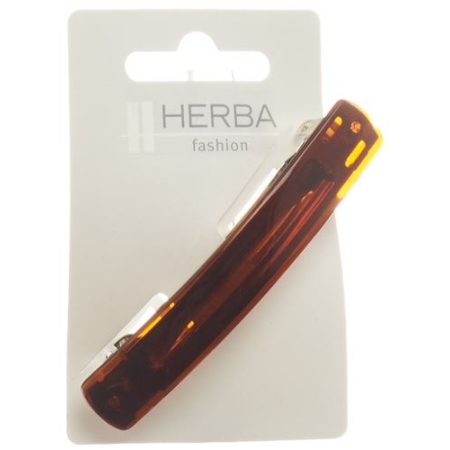 HERBA BARRETTE 8.5CM HAVANNA