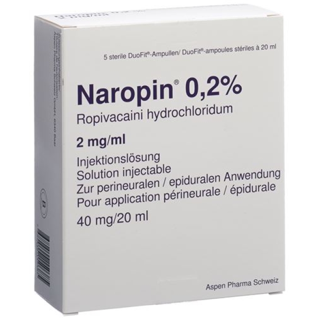 NAROPIN INJ LS 0.2% 20ML DUOFI