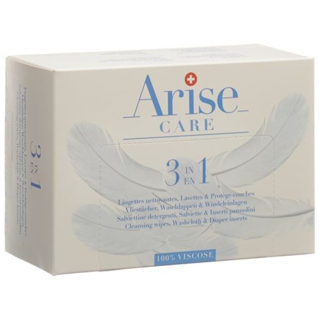 Arise Swiss Baby 2in1 Vliestucher&amp;windelein 50 штук