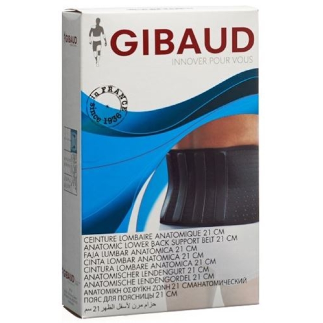 Gibaud Lendenstutzgurtel 21см Xl115-128см Anat