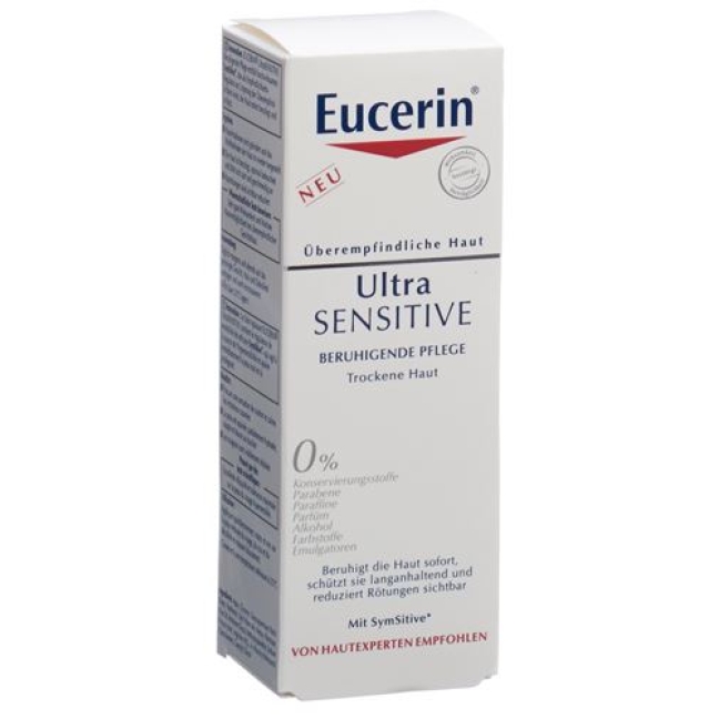 Eucerin Ultra Sensitive Beruhigende Pflege для сухой кожи 50мл