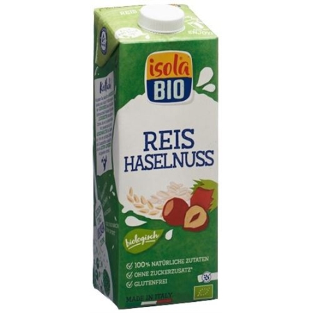 Isola Bio Haselnuss Reis Drink Tetra 1л