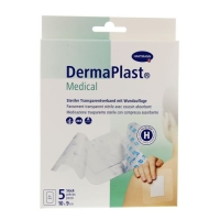 Dermaplast Medical Transparentverband 10x9см 5 штук