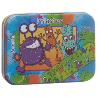 Doell Heftpflaster 19x72мм Monster доза 20 штук