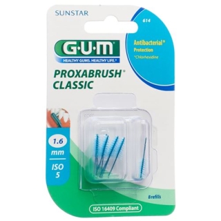 Gum Sunstar Proxabrush Iso 5 1.6мм Con Blau 8 штук