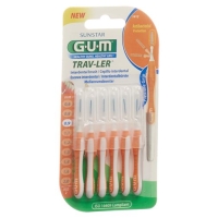 Sunstar GUM Trav-Ler Interdentalbursten 0.9мм 6 штук