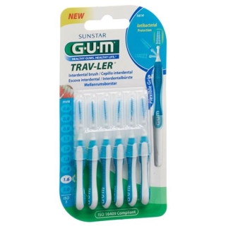 Sunstar GUM Trav-Ler Interdentalbursten 1.6мм 6 штук