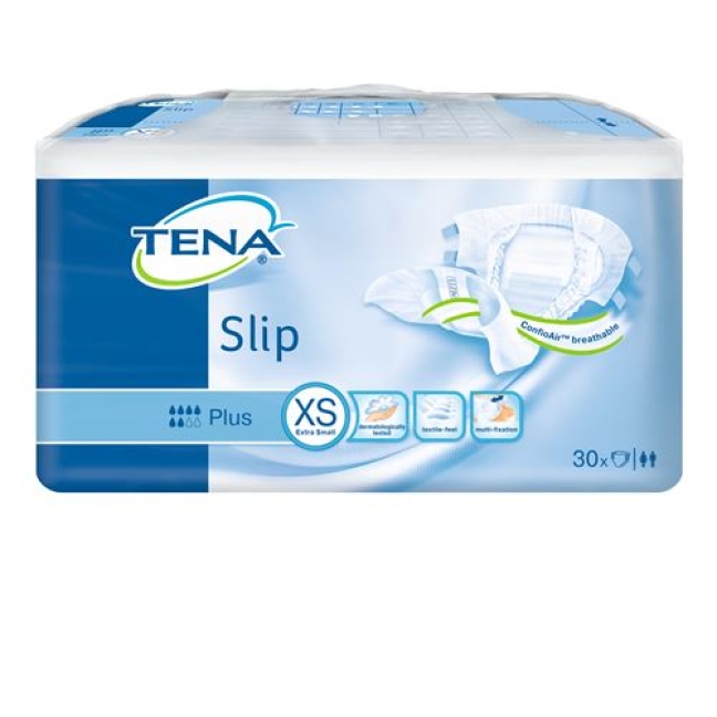 TENA SLIP PLUS EXT SMALL