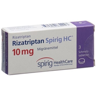 Rizatriptan Spirig 10 mg 3 Schmelztablets