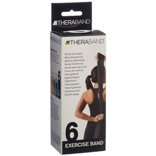 THERA BAND 2.5MX12.7CM SCHWARZ