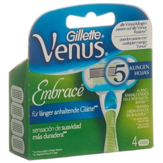 Gillette Venus Embrace Damenrasierer Ersatzklingen 4 штуки