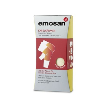 emosan Kniewarmer Anatomisch Ecru размер S