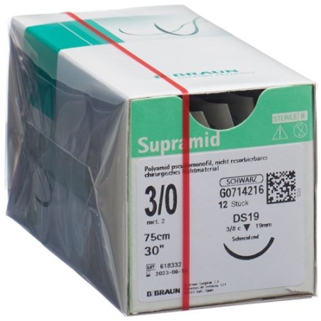 SUPRAMID 75CM 19 3-0 SCHWA