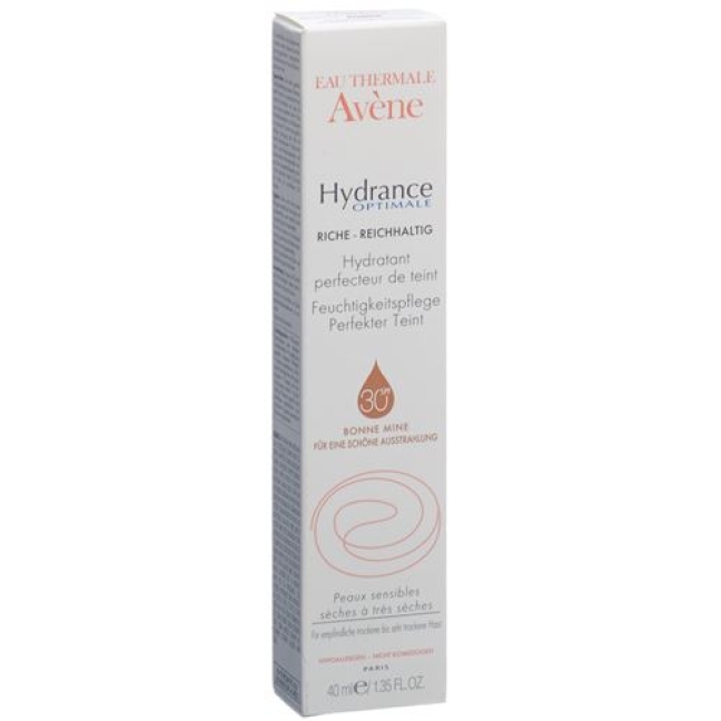 Avene Hydrance Optimale влажный уход Perfekter Teint Reichhaltig