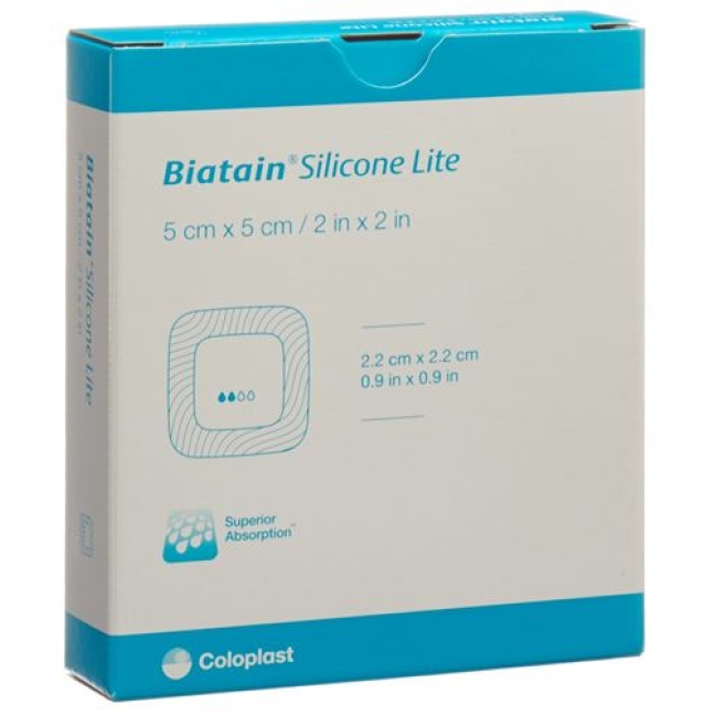 Biatain Silicone Lite Schaumv 5x5см 5 штук