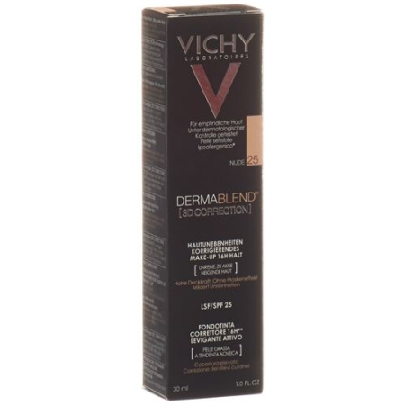 Vichy Dermablend 3D Correction 25 Nude 30мл