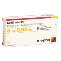 Дретинелл 28 таблетки покрытые оболочкой 28 шт. Дретинелл 28 таблетки покрытые оболочкой 28 шт.