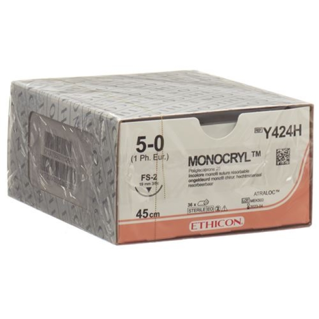 MONOCRYL 45CM UNGEFAE 5-0 FS-2