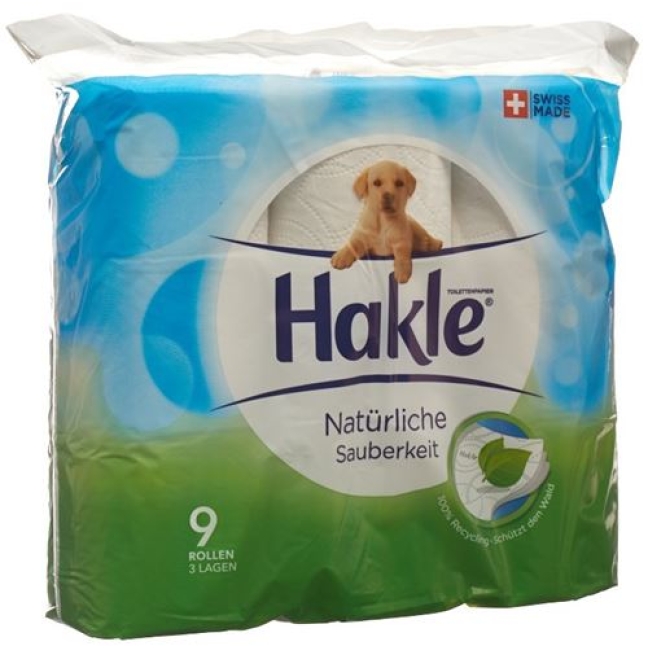 Hakle Naturliche Sauberkeit FSC 9 штук