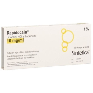 RAPIDOCAINE INJLSG 1% O KO