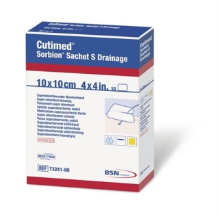 Cutimed Sorbion Sachet S Drainage 10x10см 10 штук