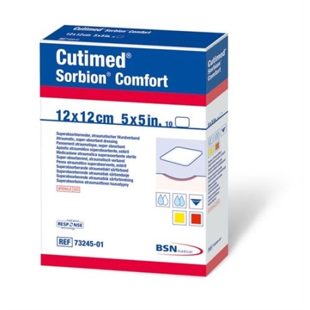 CUTIMED SORB COMFORT 8.5X8.5CM