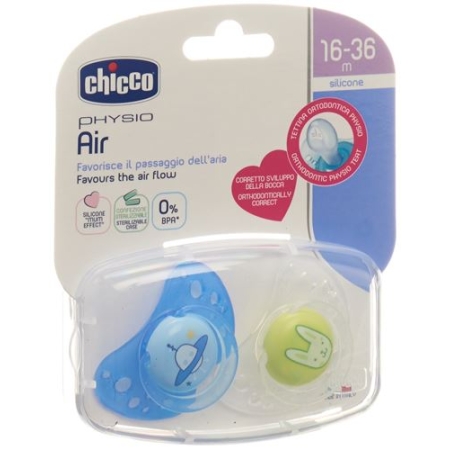 CHICCO PHYS SAUG BLUE 12M+ IDF