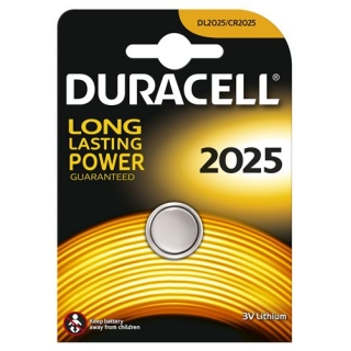 DURACELL BATT CR2025 3V LITHIU