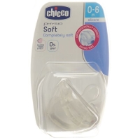 Chicco Physio Beruhigungssauger Gommo Mi Sil 0-6m Df