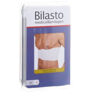 Bilasto Rippenbruchbandage S Weiss