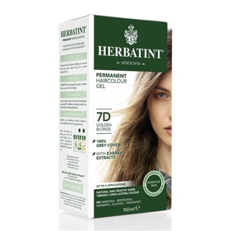 Herbatint Haarfarbegel 7d Gold Blond 150мл