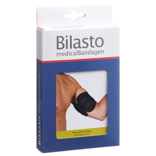 Bilasto Oberarmbandage S/M Schwarz Klett