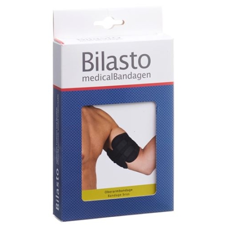 Bilasto Oberarmbandage S/M Schwarz Klett