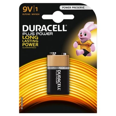 Duracell Batt Plus Power Mn1604 9v