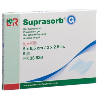 SUPRASORB G GEL-KOMPR 5X6.5CM