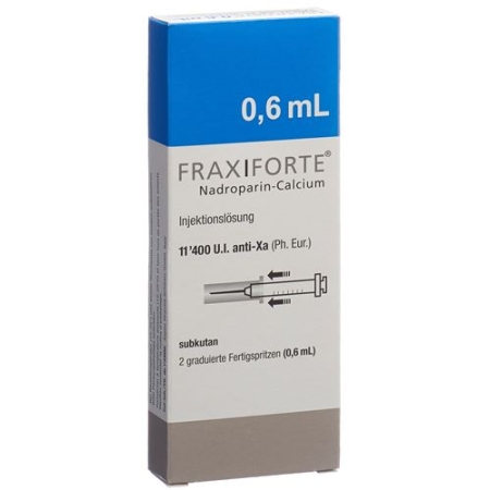 Fraxiforte 0.6 ml 2 Fertigspritzen