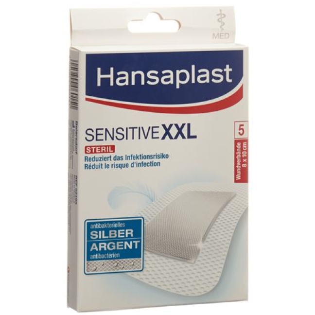 Hansaplast Med Sensitive XXL 5 штук