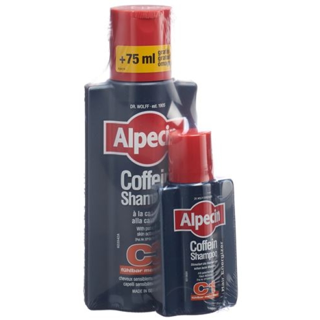 ALPECIN SHAMP C1 250ML+75ML RE