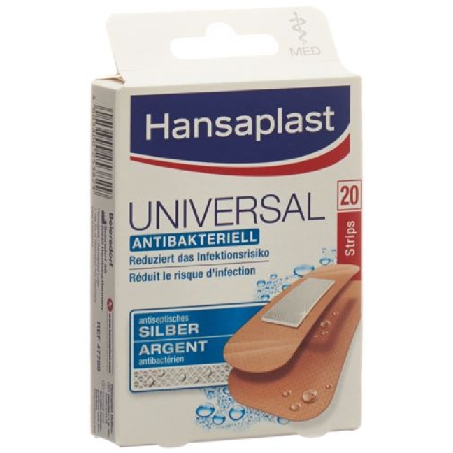 Hansaplast Med Universal Strips 20 штук