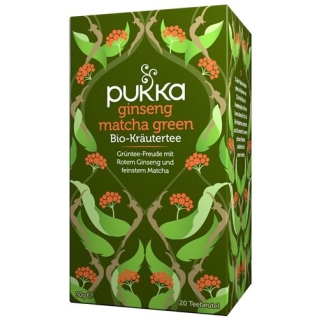 PUKKA GINSENG MATCHA GREEN TEE