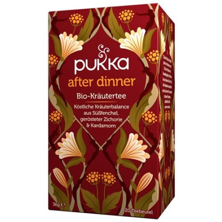 PUKKA AFTER DINNER TEE BIO